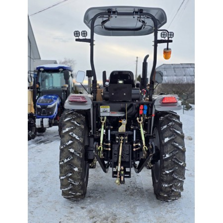 Трактор СКАУТ ТЕ-504 RX із реверсом, козирком, збільшена вага, примусова гідравліка, Євронавіска на гаках